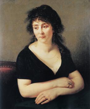 Antoine-Jean Gros : Portrait of Madame Bruyere